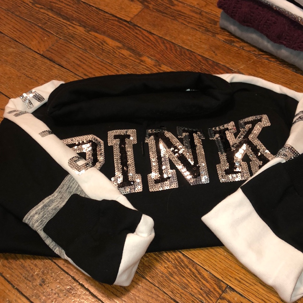Bling Cowl Neck Sweatshirt
